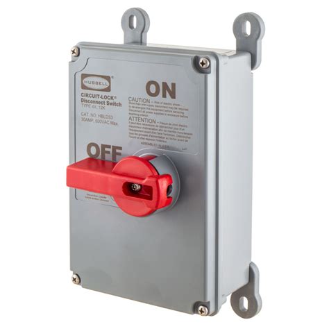 30 amp junction box emergency cutoff switch|leviton 30 amp disconnect switch.